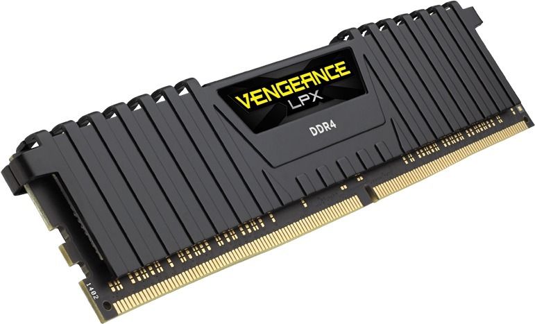 CORSAIR DDR4 2666MHz 8GB 1x8GB 288 DIMM Unbuffered 16-18-18-35 Vengeance LPX Black Heat spreader 1.2V XMP2.0